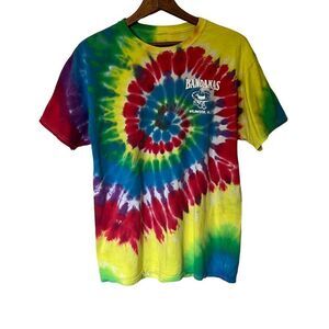 Dynamite Bandanas Wildwood Peace Love Tacos Tie Dye Tee